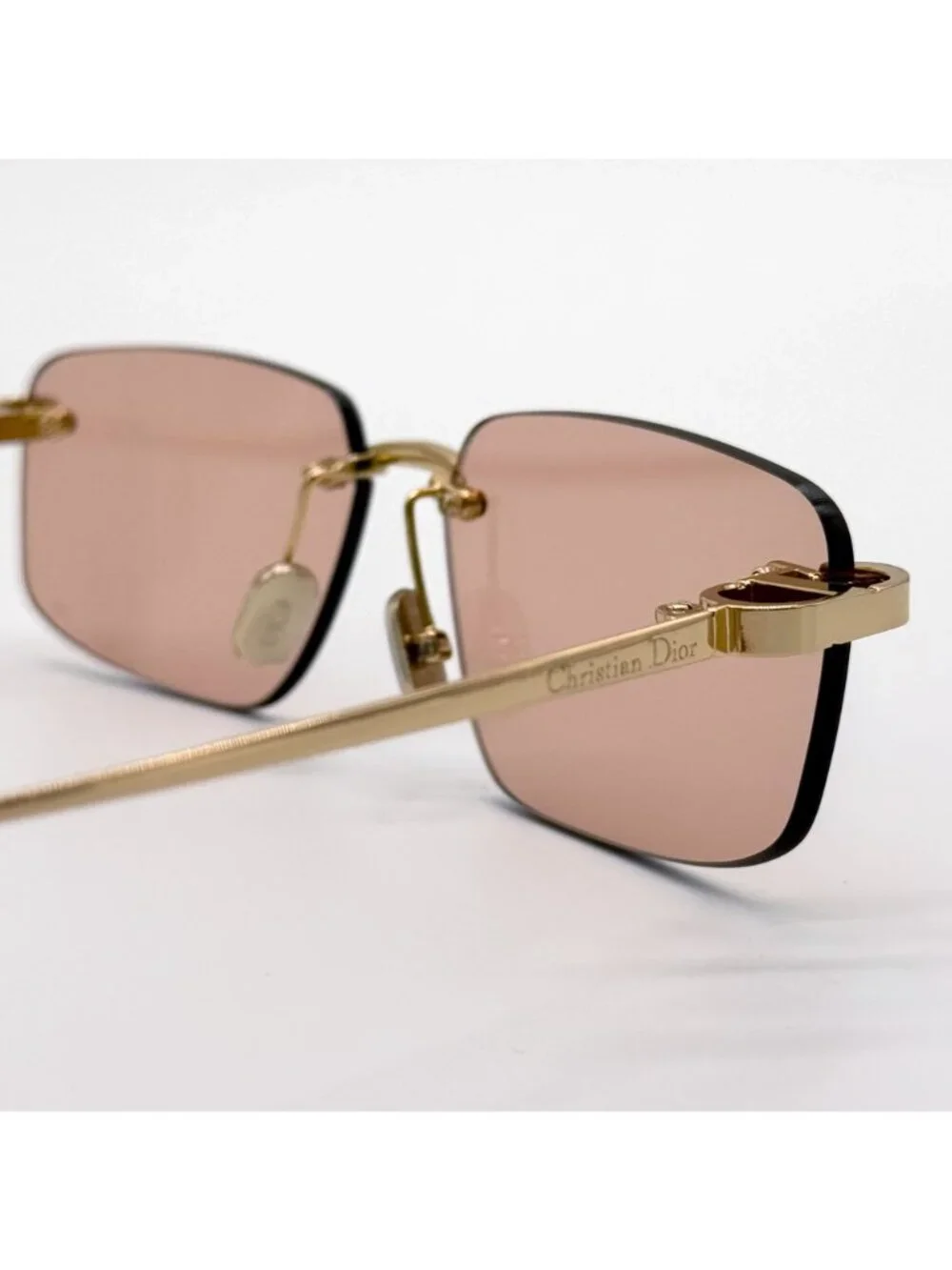 NEW DIOR SUNGLASSES CDIOR S4U B0L0 GOLD WOMEN EYEWEAR DIOR - Picture 6 of 12